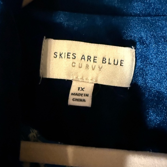 Blue teal Velvet Women's blazer - SO FUN!!! - Picture 3 of 7